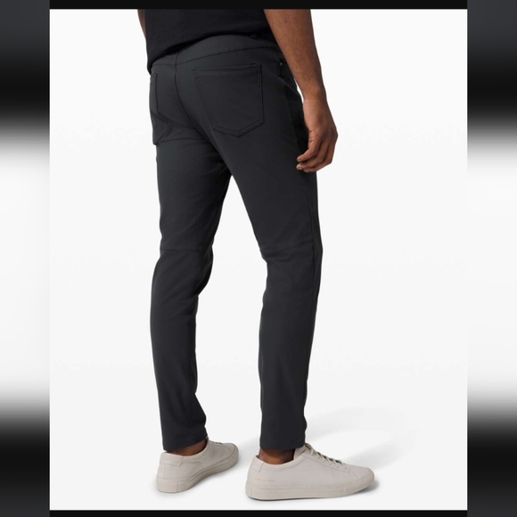 Lululemon ABC Pant Slim *Warpstreme 32" Obsidian - Picture 2 of 6